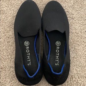 Black Rothy’s The Loafer. US size 10.
